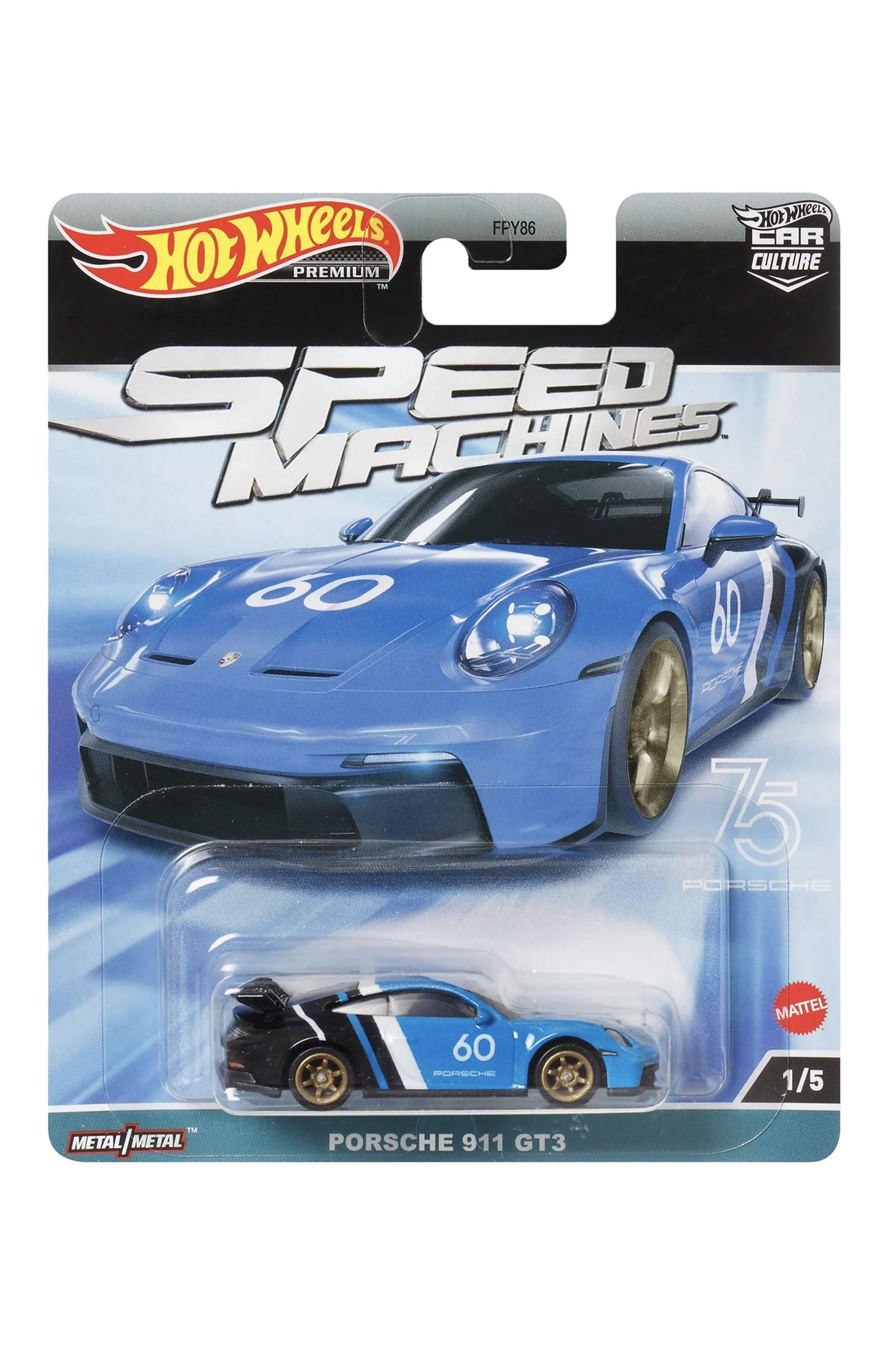 Hot Wheels Car Culture Speed Machines - Porsche 911 GT3 - EverydayThreads