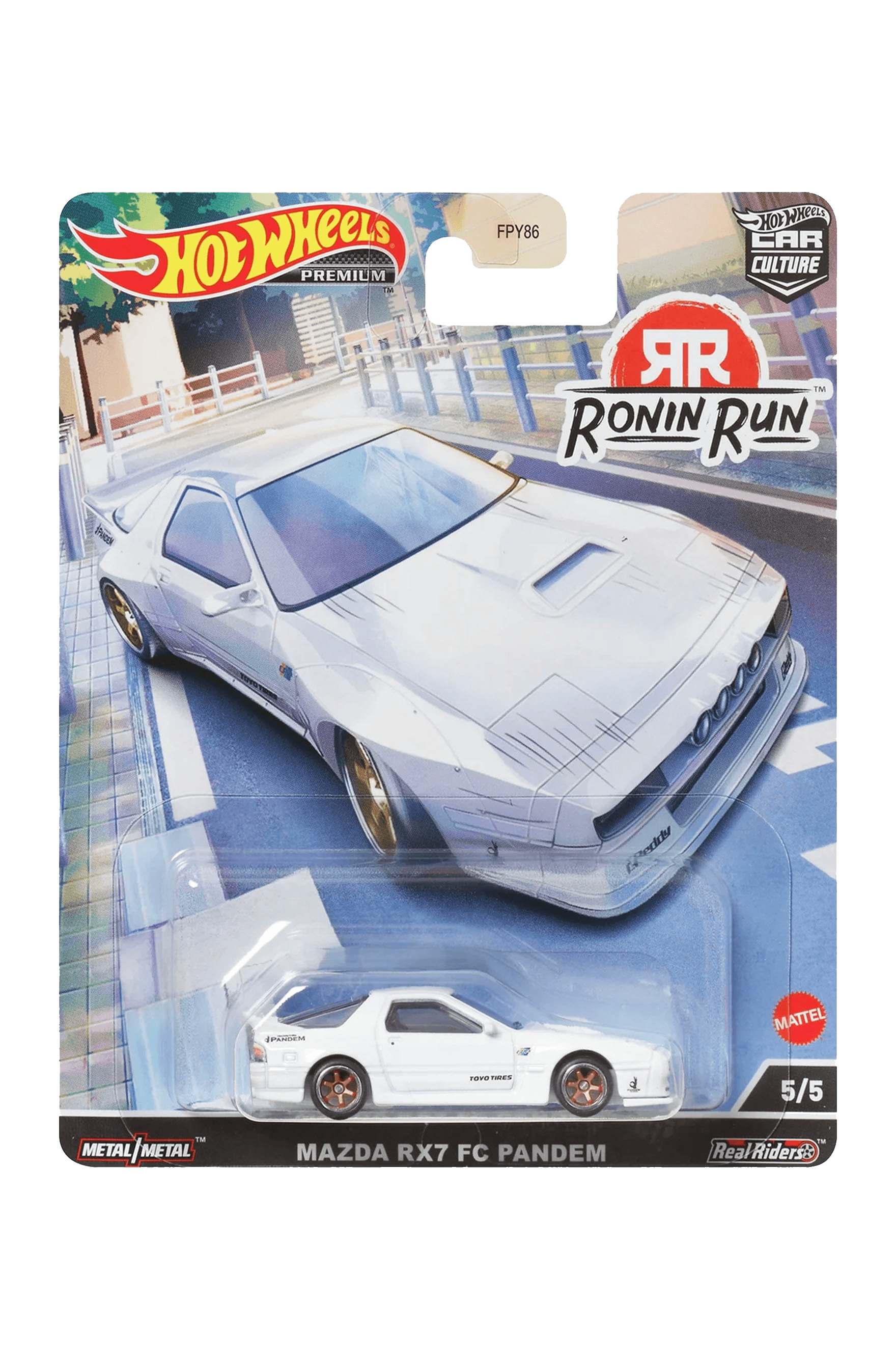 Hot Wheels Car Cultures: Ronin Run Mazda RX-7 FC Pandem - EverydayThreads