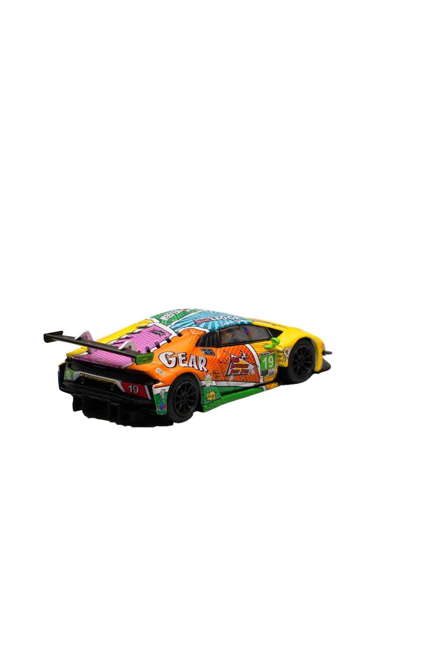 Mini GT 1:64 Lamborghini Huracán GT3 EVO #19 GEAR Racing 2020 IMSA Daytona 24 Hrs - EverydayThreads