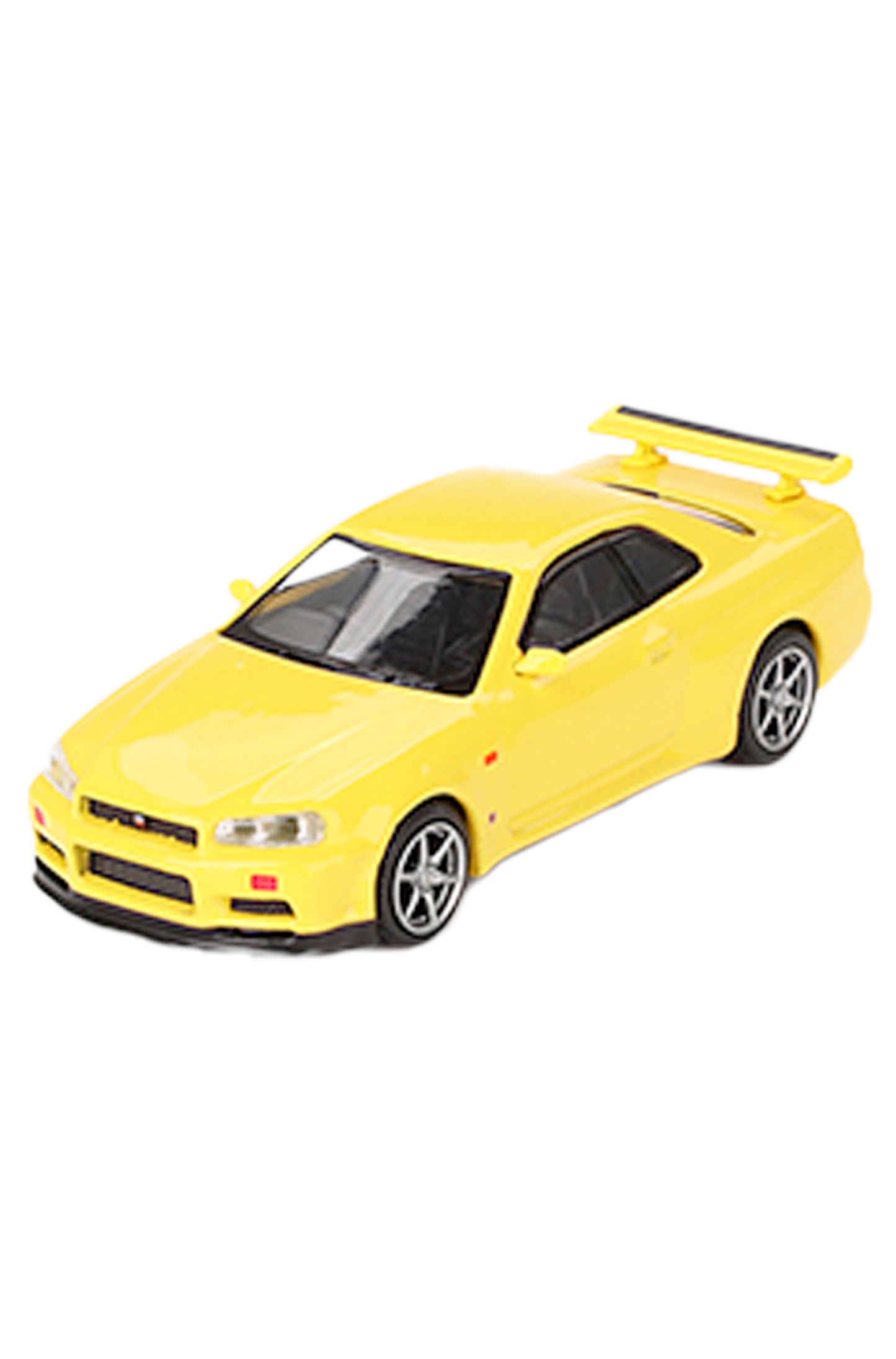 (Preorder) Mini GT 1:64 Nissan Skyline GT-R (R34) V-Spec – Lightning Yellow