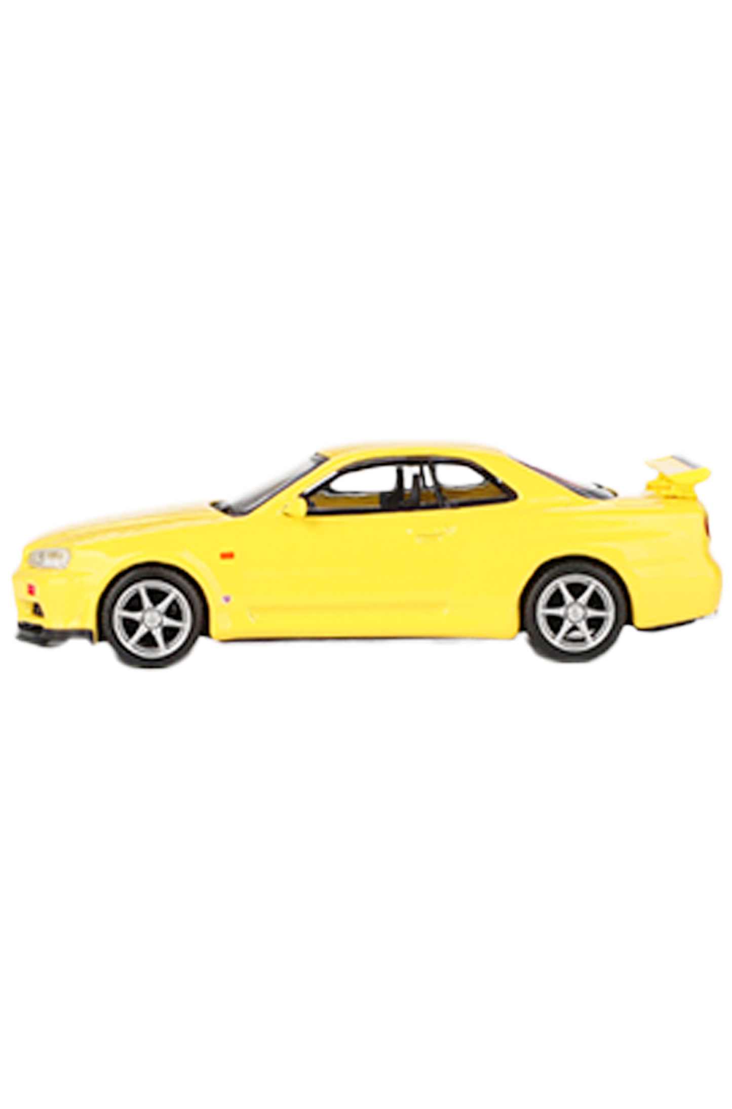 (Preorder) Mini GT 1:64 Nissan Skyline GT-R (R34) V-Spec – Lightning Yellow