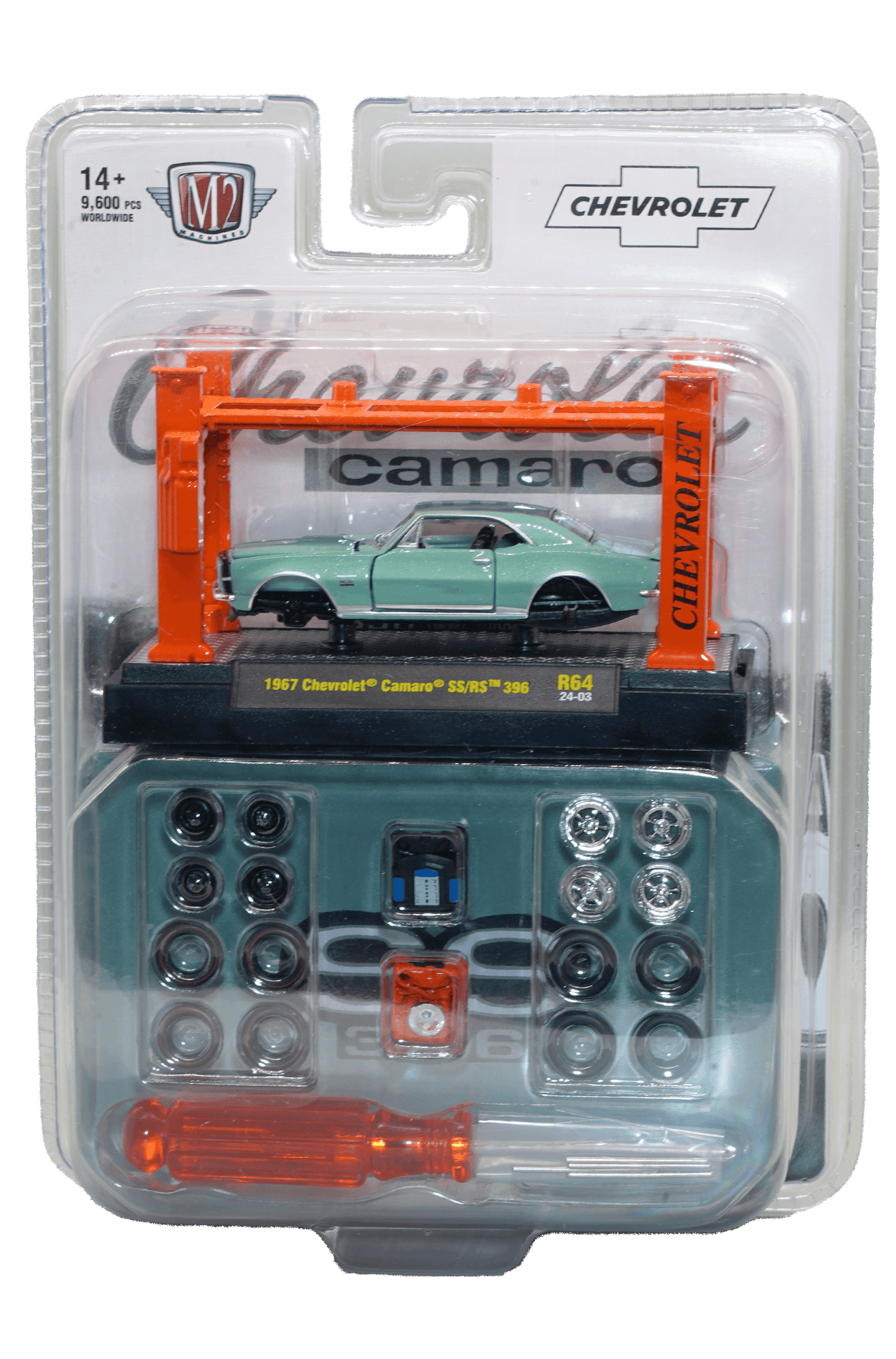 1967 Chevrolet Camaro SS/RS 396 - M2 Machines Model Kit - EverydayThreads