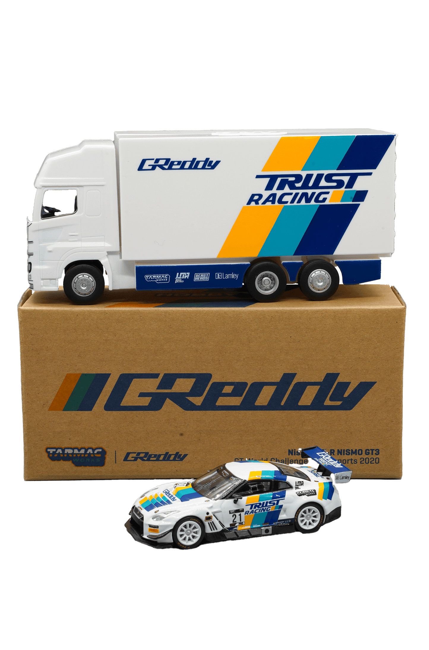 Tarmac Works Nissan GT-R NISMO GT3 GT World Challenge Asia Esports 2020 #21 - EverydayThreads