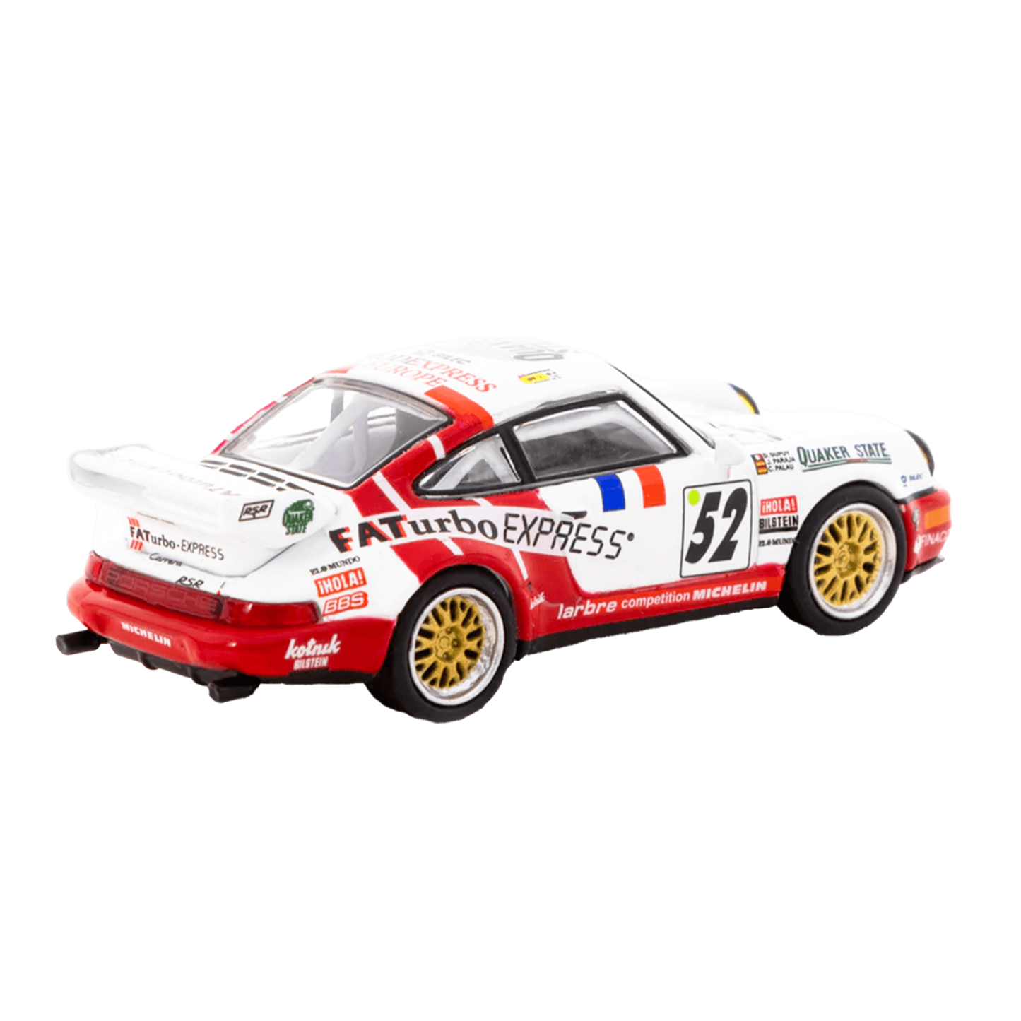 Tarmac Works x Schuco 1:64 Porsche 911 RSR 3.8 Le Man 1994 #52 - EverydayThreads