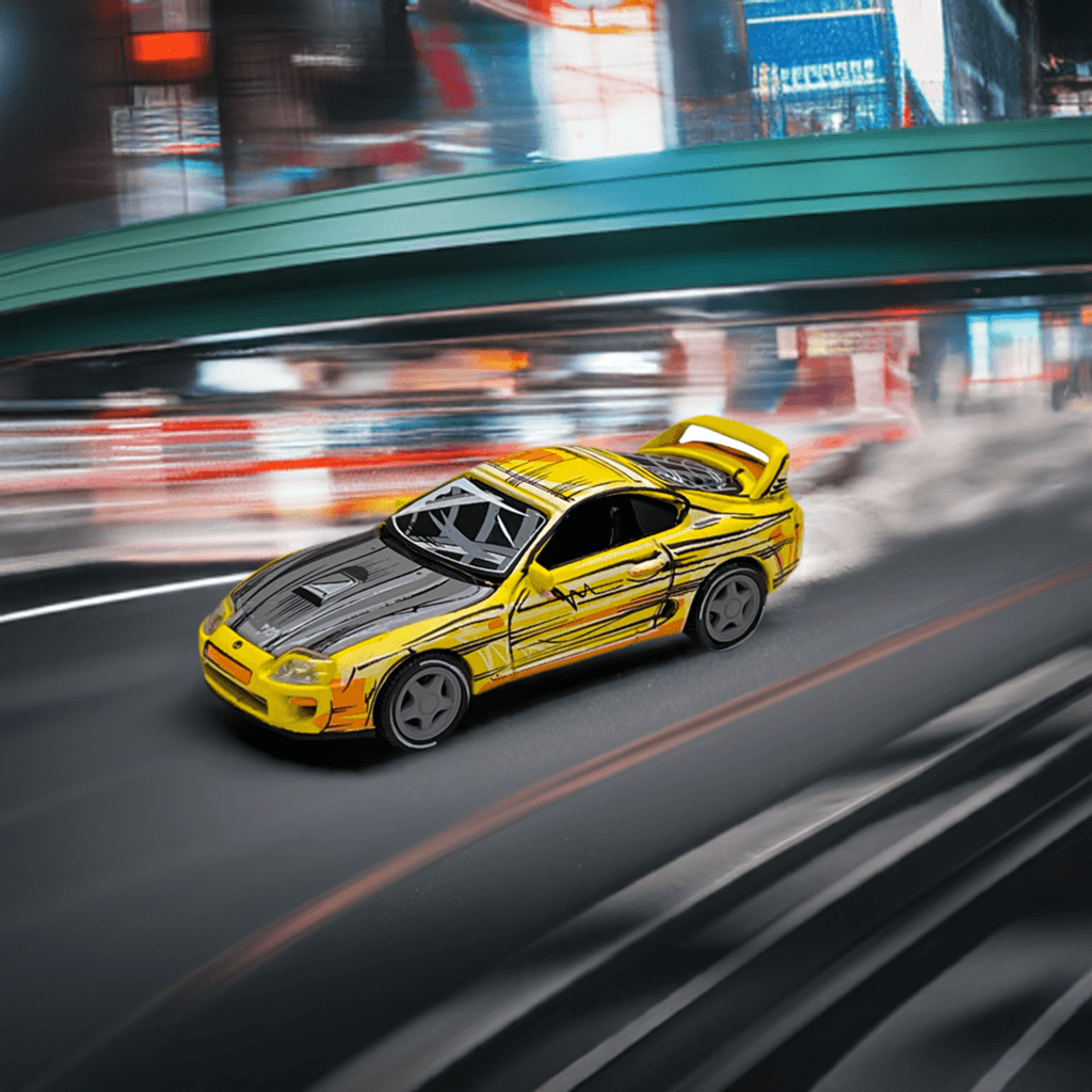Auto World 1997 Toyota Supra Manga Art, Limited Edition - EverydayThreads