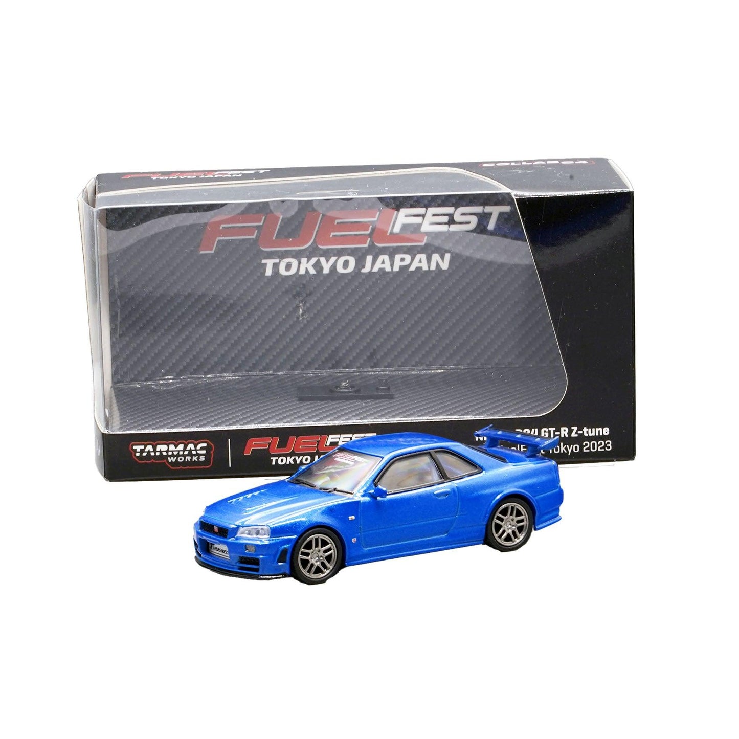 Tarmac Works x Schuco Nismo R34 GT-R Z-tune FuelFest Tokyo 2023 - EverydayThreads