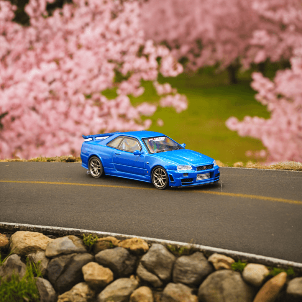 Tarmac Works x Schuco Nismo R34 GT-R Z-tune FuelFest Tokyo 2023 - EverydayThreads