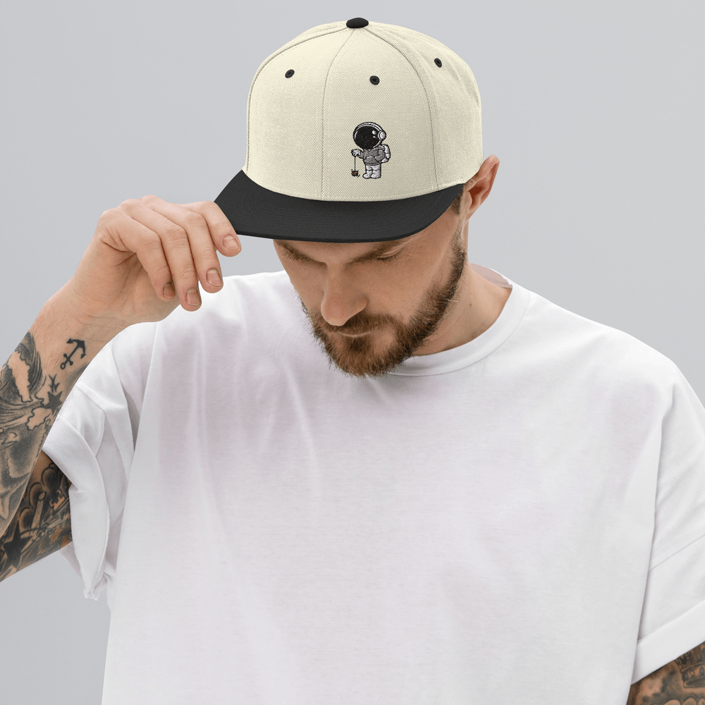 Yo-Yo Astronaut Snapback Hat - EverydayThreads