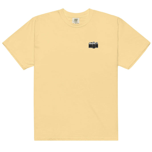 Retro Camera Heavyweight Tee - EverydayThreads