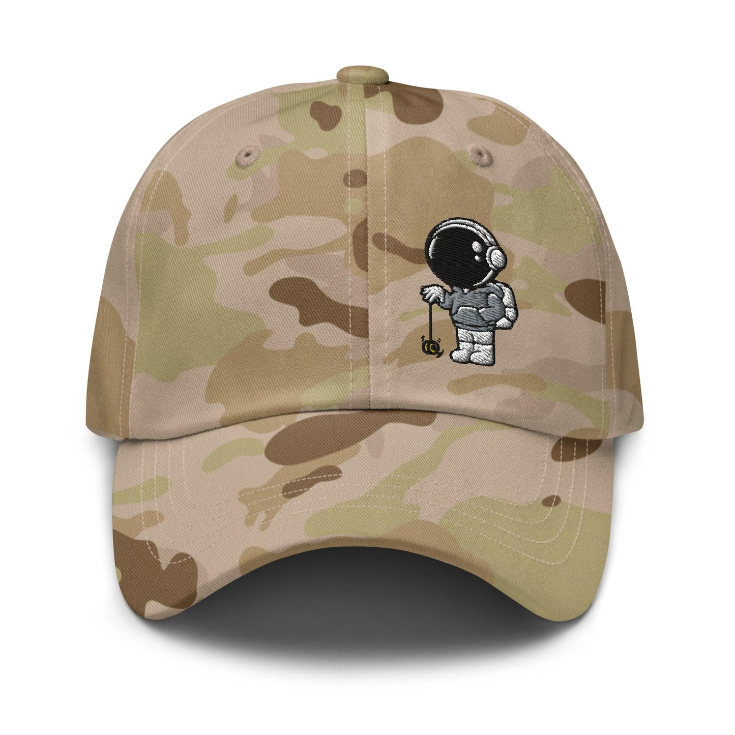 Yo-yoing Astronaut Camo Dad Hat - EverydayThreads