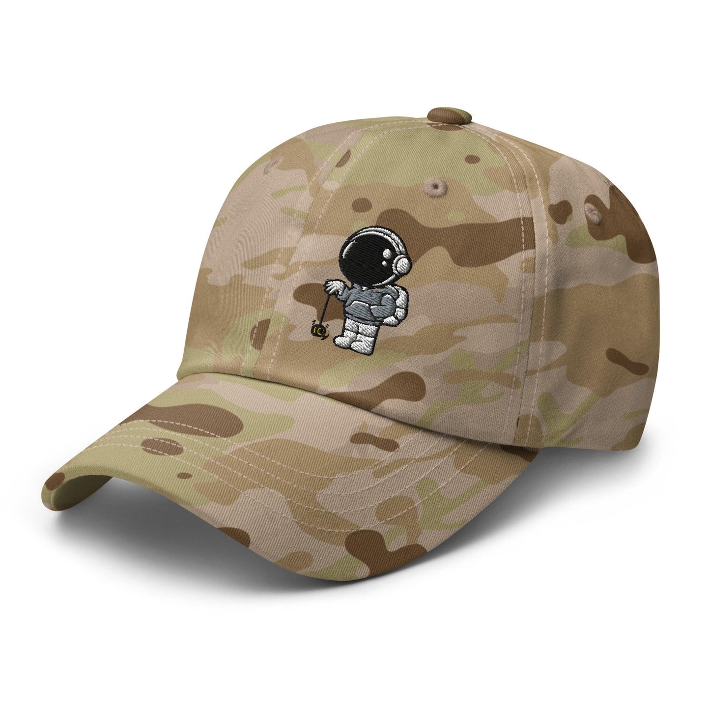 Yo-yoing Astronaut Camo Dad Hat - EverydayThreads