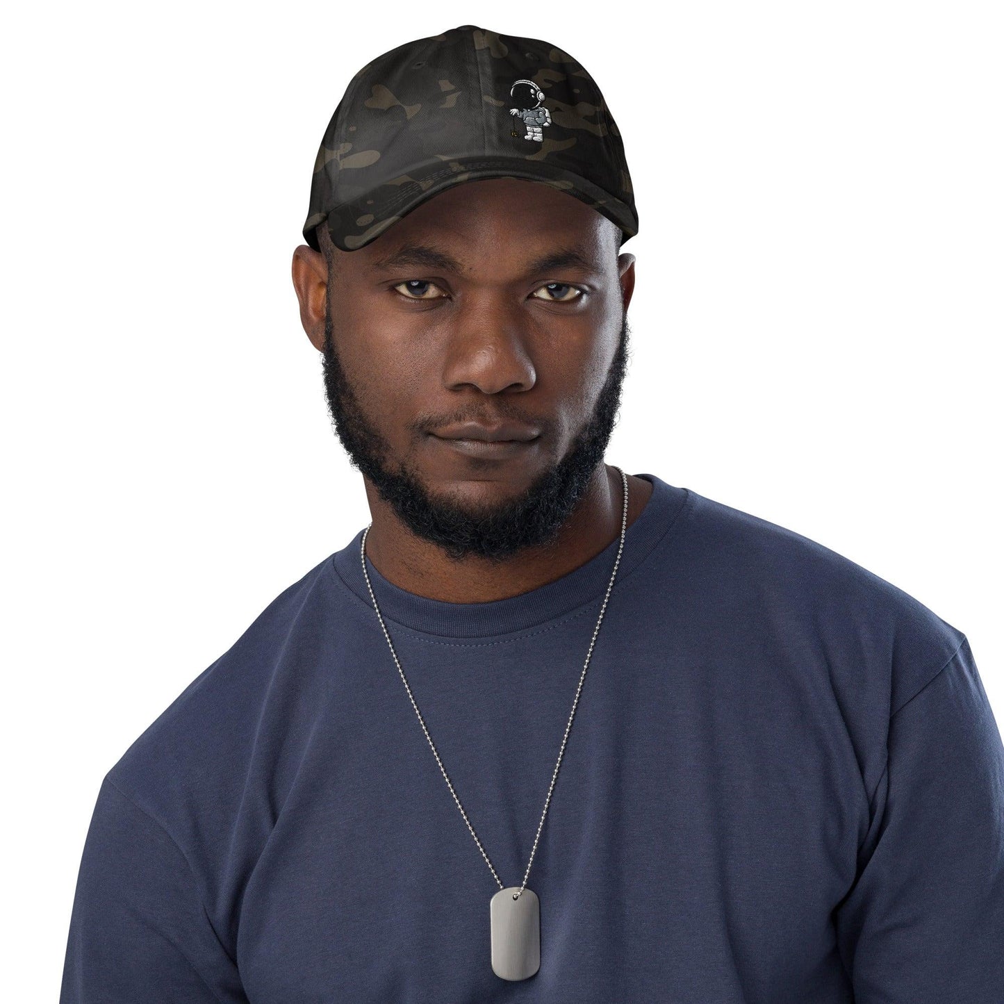 Yo-yoing Astronaut Camo Dad Hat - EverydayThreads