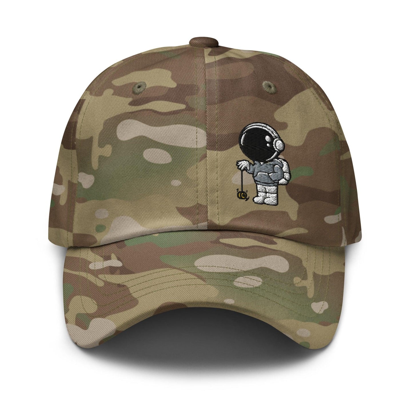 Yo-yoing Astronaut Camo Dad Hat - EverydayThreads