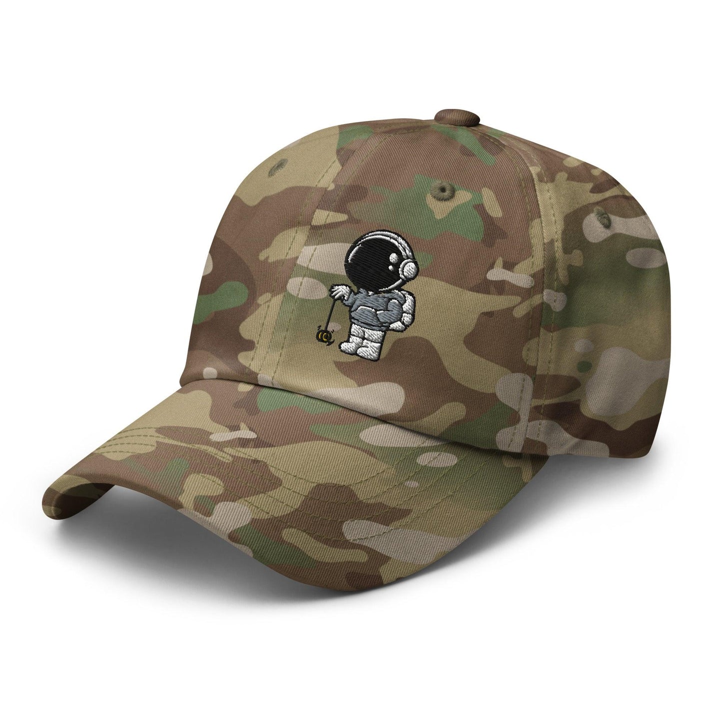 Yo-yoing Astronaut Camo Dad Hat - EverydayThreads