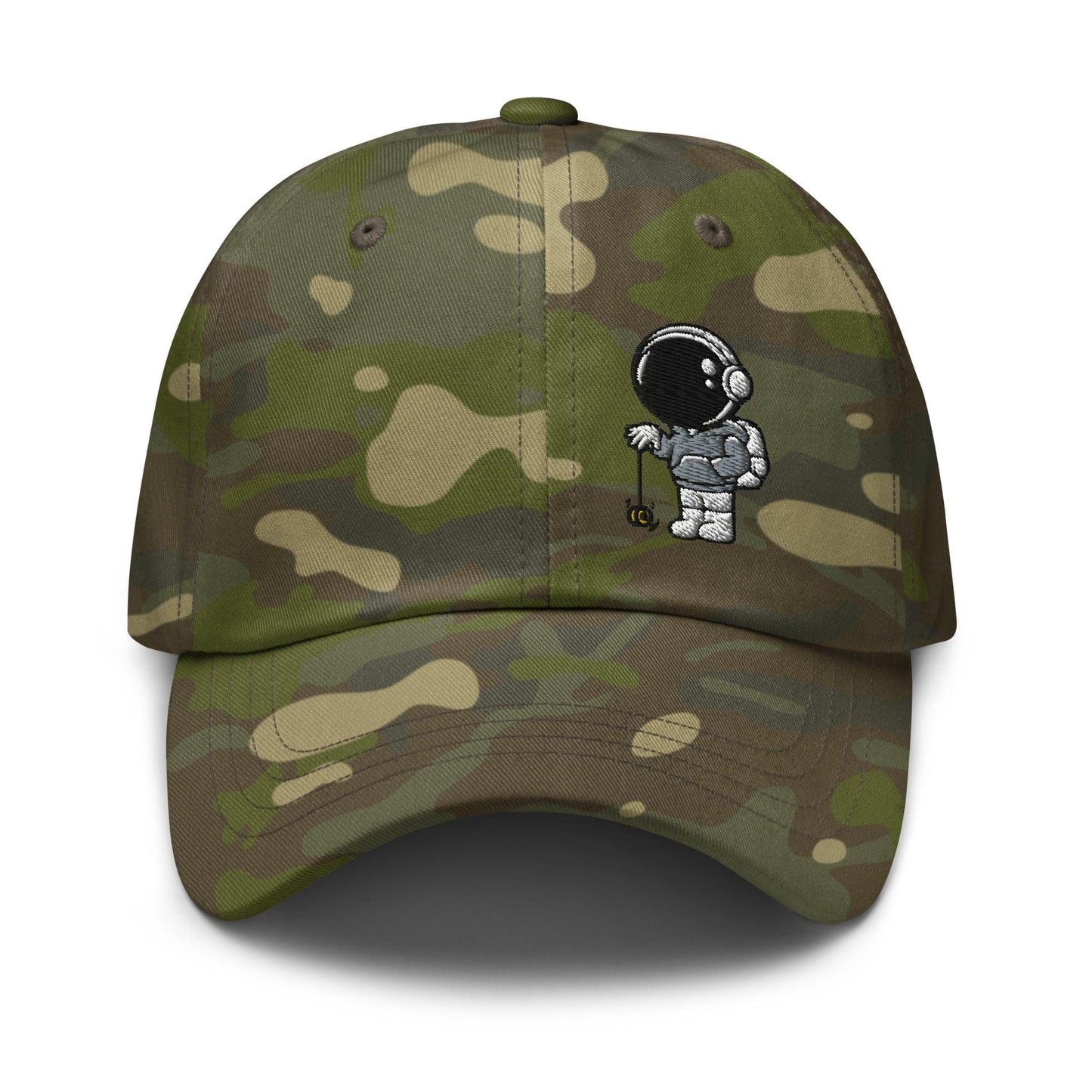 Yo-yoing Astronaut Camo Dad Hat - EverydayThreads