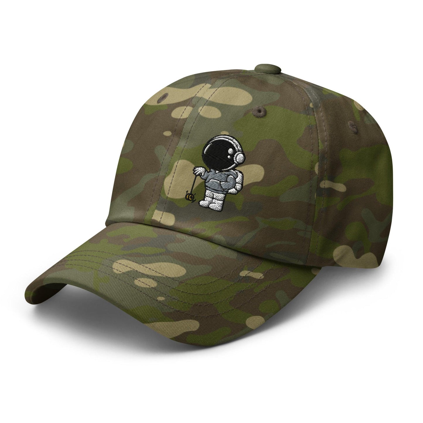 Yo-yoing Astronaut Camo Dad Hat - EverydayThreads