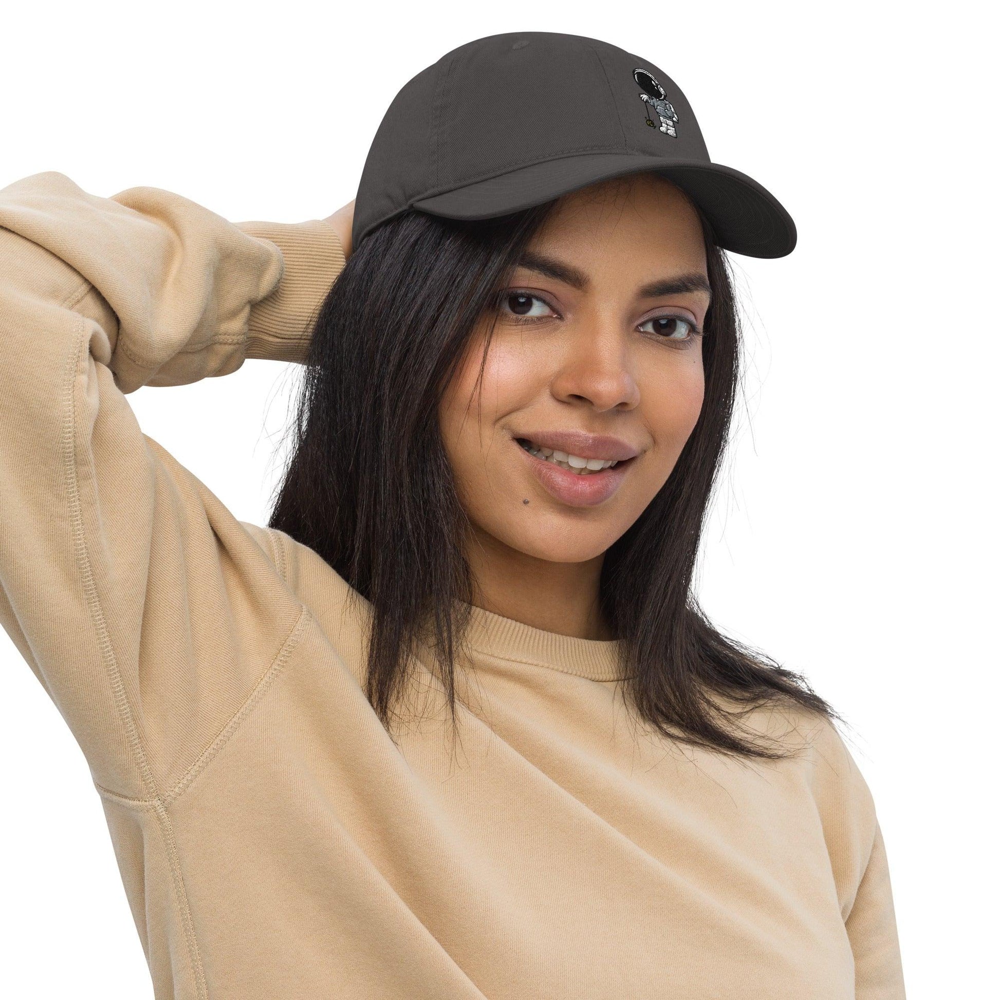 Yo-Yoing Astronaut Organic Dad Hat - EverydayThreads