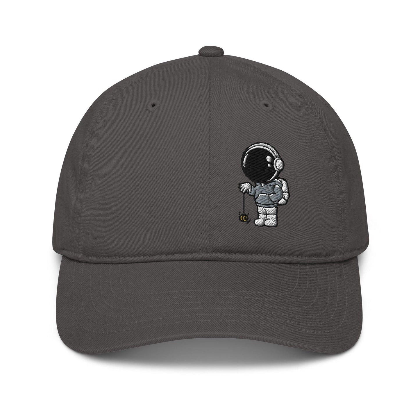 Yo-Yoing Astronaut Organic Dad Hat - EverydayThreads