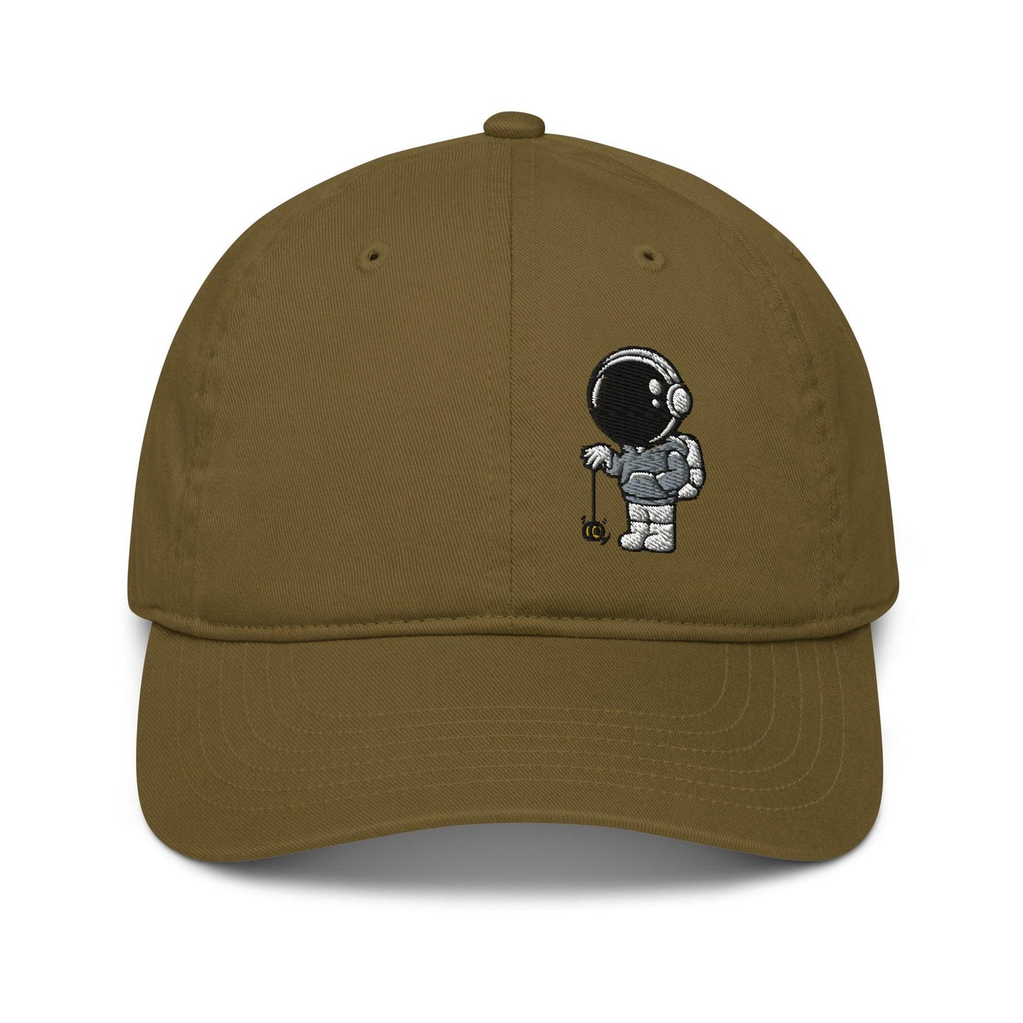 Yo-Yoing Astronaut Organic Dad Hat - EverydayThreads