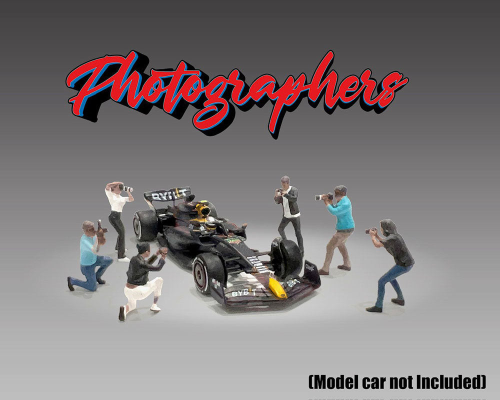 [Pre-Order] American Diorama 1:64 Figures Photographers Set