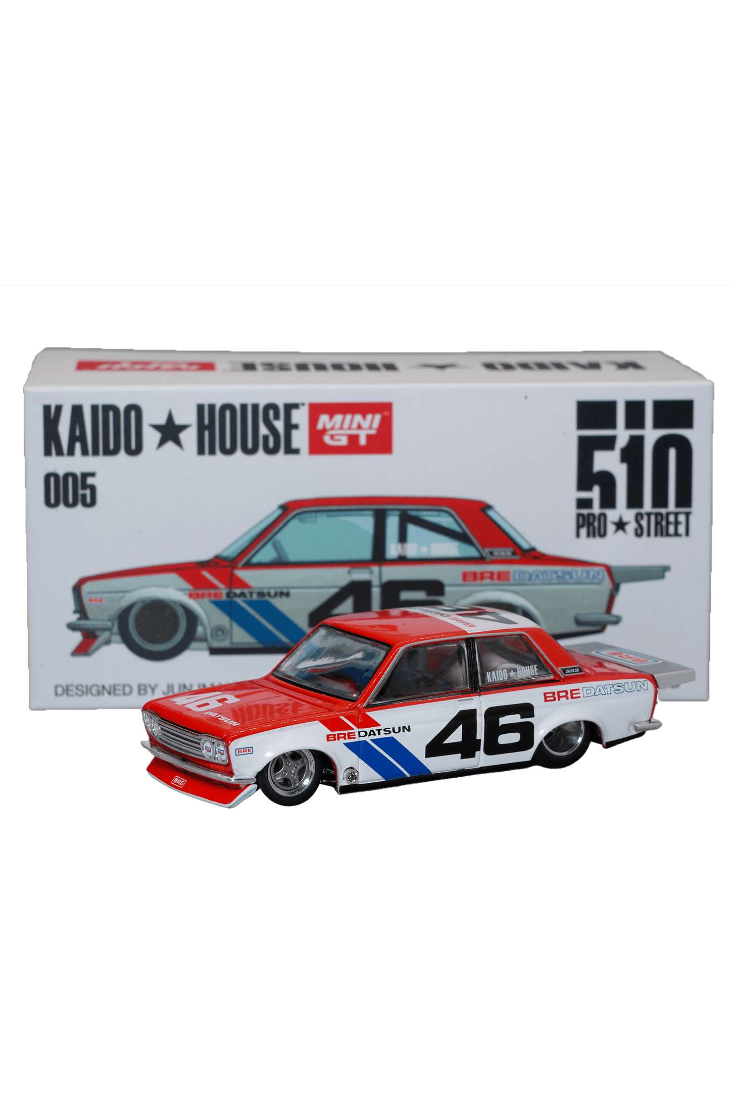 Kaido House x Mini GT 1:64 Datsun 510 Pro Street BRE #46 - EverydayThreads
