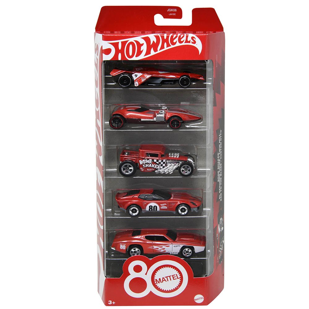 Wholesale Hot Wheels 5pk 80th Anniversary