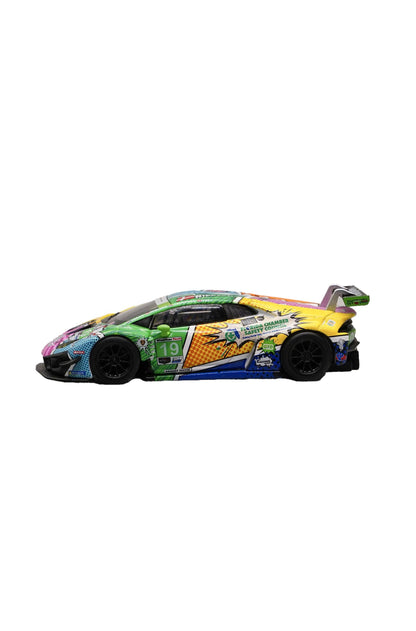 Mini GT 1:64 Lamborghini Huracán GT3 EVO #19 GEAR Racing 2020 IMSA Daytona 24 Hrs - EverydayThreads