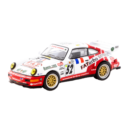 Tarmac Works x Schuco 1:64 Porsche 911 RSR 3.8 Le Man 1994 #52 - EverydayThreads