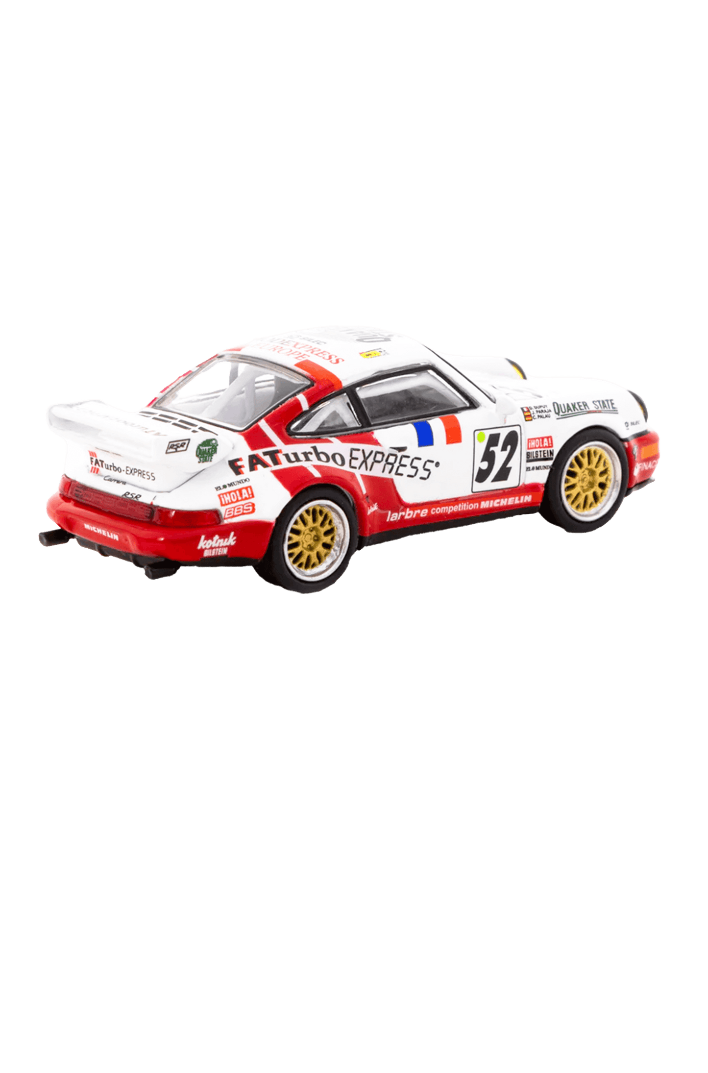 Tarmac Works x Schuco 1:64 Porsche 911 RSR 3.8 Le Man 1994 #52 - EverydayThreads