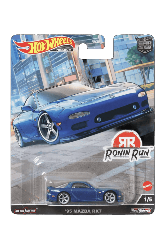 Hot Wheels Car Cultures: Ronin Run Mazda RX-7 FD 1995 - EverydayThreads