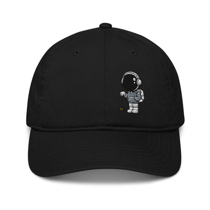 Yo-Yoing Astronaut Organic Dad Hat - EverydayThreads