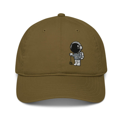 Yo-Yoing Astronaut Organic Dad Hat - EverydayThreads