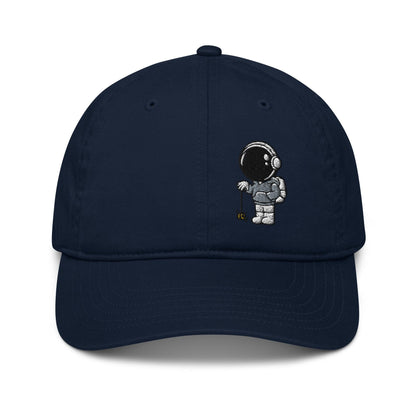Yo-Yoing Astronaut Organic Dad Hat - EverydayThreads